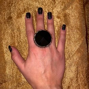 Costume jewelry statement ring